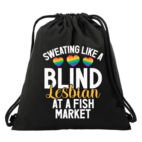 a blind lesbian in a fish market